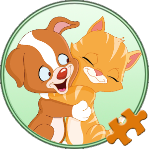 Dogs and cats Puzzles for kids