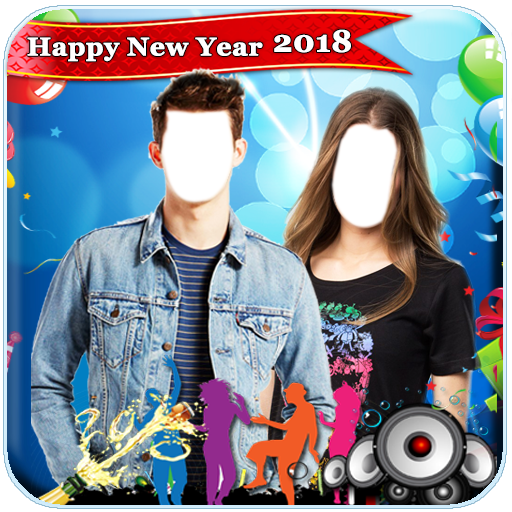 New Year Couple Photo Suit 2018