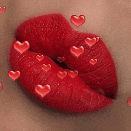 Heart Kiss Live Wallpaper